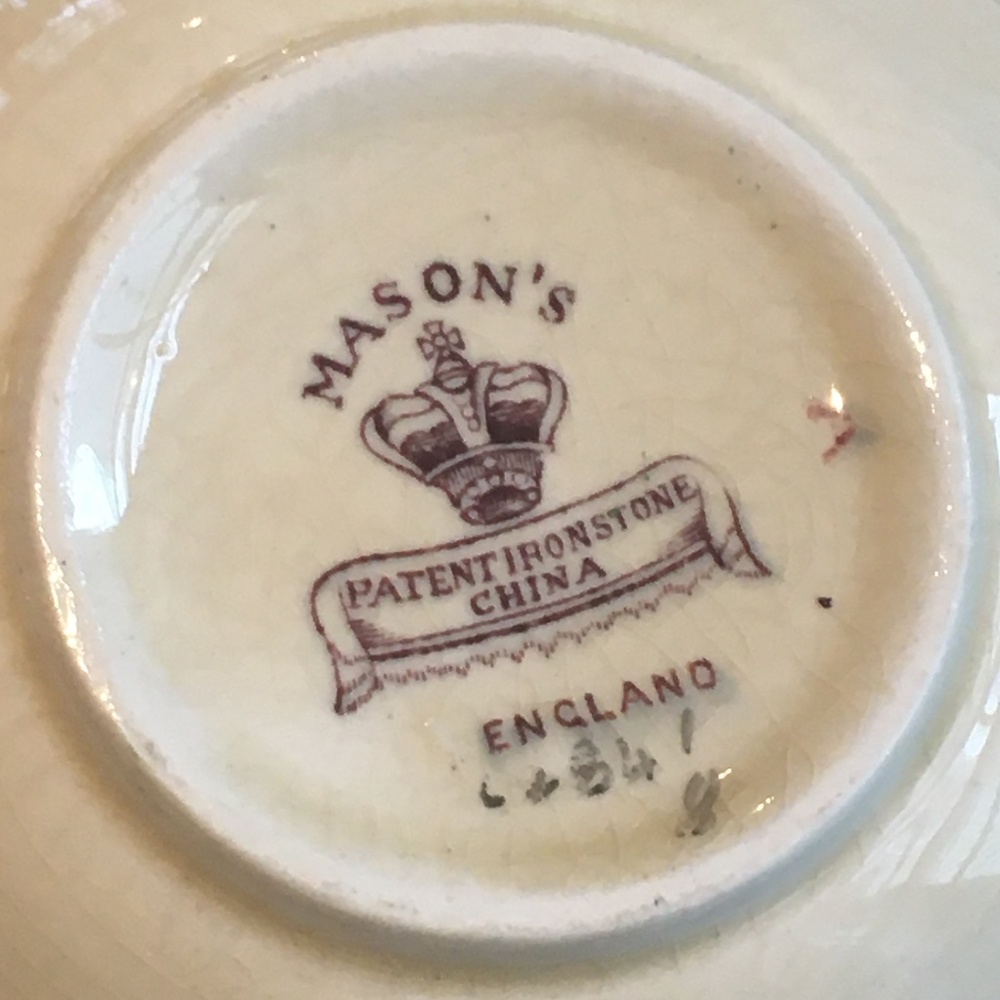 Vintage Mason's Ironstone, England - 28 Pieces - Picture 11 of 16